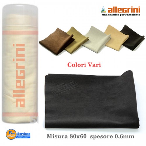 Pelle in ALCANTARA 80x60 per asciugatura carrozzeria