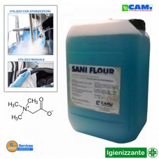 Saniflour igienizzante superfici